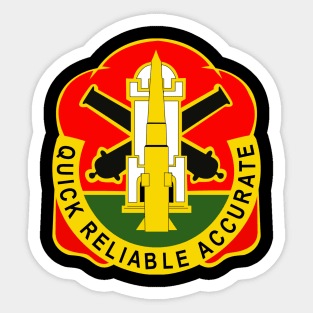 56th Field Artillery Command - DUI wo txt Sticker